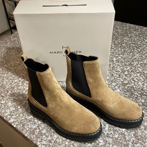 Marc Fisher Privi bootie in medium brown